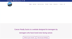 Desktop Screenshot of cancerreallysucks.org